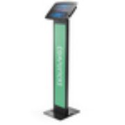 Image de Compulocks Space iPad Enclosure & Tiltable Display Floor Stand, f / iPad Pro 11", Black Chariots et supports multimédias - Noir (140B211SENB)