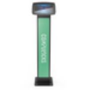 Image de Compulocks Space iPad Enclosure & Tiltable Display Floor Stand, f / iPad Pro 11", Black Chariots et supports multimédias - Noir (140B211SENB)