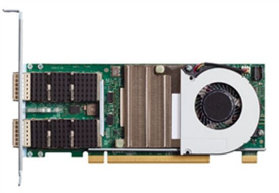 Image de Cisco UCS VIC 1495 dual port 40/100G QSFP28 PCIe for C220 M5/M6, C240 M5/M6, S3260 M5 Carte de réseaux - Noir,Vert,Gris (UCSC-PCIE-C100-04=)