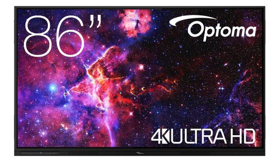 Image de Optoma Creative Touch 3 Series 86" interactive display Tableau blanc interactif - Noir (H1F0H08BW101)