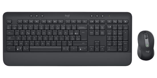 Image de Logitech Signature MK650 Combo For Business clavier Souris incluse Bureau Bluetooth AZERTY Belge Graphite (920-011001)