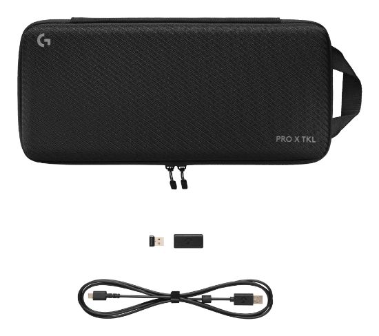 Image de Logitech G PRO X TKL - QWERTY Clavier - Noir (920-012136)