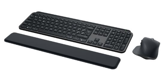Image de Logitech Master MX Keys Combo for Bussiness - QWERTY Clavier - Graphite (920-010930)