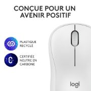 Image de Logitech M240 Bluetooth, Sans fil, Compacte, Portable, Suivi fluide, Batterie 18 mois, Windows, macOS, ChromeOS, Convient à PC, Mac, Ordinateur portable, Tablettes Souris - B ... (910-007120)