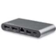 Image de StarTech.com Dock USB-C à double affichage Displayport 4K - Mini Station d'Accueil - Power Delivery Passthrough 100 W - GbE - Hub USB-A 2 Ports - Adaptateur Multiport USB Typ ... (DK30C2DAGPD)