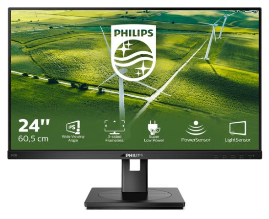 Image de Philips écran plat de PC 60,5 cm (23.8") 1920 x 1080 pixels Full HD LED Noir (242B1G/00)