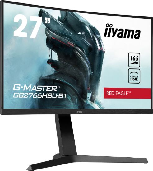 Image de iiyama G-MASTER écran plat de PC 68,6 cm (27") 1920 x 1080 pixels Full HD LED Noir (GB2766HSU-B1)