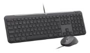 Image de Logitech Signature Slim Wired Combo MK620 for Business, International English (U.S.) - QWERTY Clavier - Graphite (920-013349)