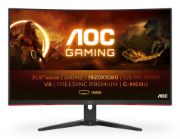 Image de AOC G2 écran plat de PC 80 cm (31.5") 1920 x 1080 pixels Full HD LED Noir, Rouge (C32G2ZE/BK)