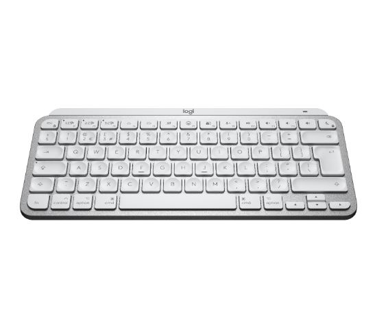Image de Logitech MX Keys Mini For Mac Minimalist Wireless Illuminated Keyboard clavier Bluetooth QWERTY Anglais britannique Gris (920-010525)