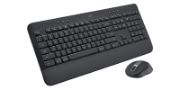 Image de Logitech Signature MK650 Combo For Business clavier Souris incluse Bureau Bluetooth QWERTY US International Graphite (920-011004)