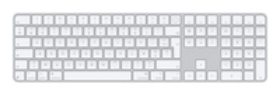 Image de Apple Magic - AZERTY Clavier - Blanc (MXK73F/A)
