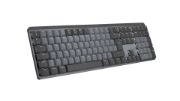 Image de Logitech sans fil rétroéclairé haute performance MX Mechanical - QWERTY Clavier - Graphite (920-010759)