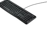 Image de Logitech K120 Corded Keyboard clavier Bureau USB QWERTY US International Noir (920-002508)