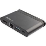 Image de StarTech.com Adaptateur Multiport USB-C - Mini Dock USB-C avec 4K HDMI - 100W PD 3.0 Pass-Through, 1x USB-A, 1x USB-C, GbE - Station d'Accueil Portable Thunderbolt 3 & Type-C ... (DKT30CHCPD)