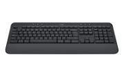 Image de Logitech Signature K650 clavier Bureau Bluetooth QWERTY US International Graphite (920-010945)