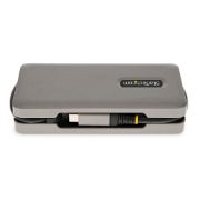 Image de StarTech.com Adaptateur Multiport USB-C - 4K60Hz HDMI/VGA - Hub USB 3 Ports - 100W Power Delivery Pass-Through, GbE, Mini Station d'Accueil/Docking Station avec Chargeur - Ad ... (DKT31CVHPD3)
