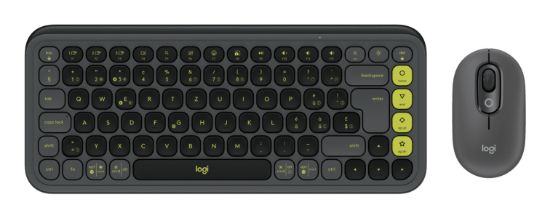 Image de Logitech Bluetooth, , AA, 59.4 x 104.8 x 35.2 mm, 81.4 g, 2x AAA, 324.51 x 136.96 x 22 mm, 530 g - QWERTZ Clavier - Graphite (920-013275)
