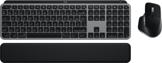 Image de Logitech Master MX Keys S Combo for Mac - AZERTY Clavier - Aluminium,Noir (920-012841)