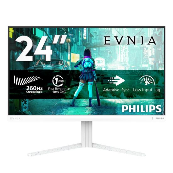 Image de Philips écran plat de PC 60,5 cm (23.8") 1920 x 1080 pixels Blanc (24M2N3201P/00)