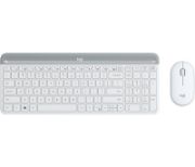 Image de Logitech MK470 clavier Souris incluse RF sans fil QWERTY Anglais Blanc (920-009205)