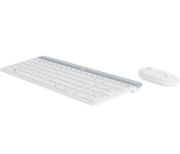 Image de Logitech MK470 clavier Souris incluse RF sans fil QWERTY Anglais Blanc (920-009205)