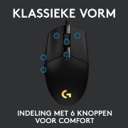 Image de Logitech G G203 lightsync Souris - Noir (910-005796)