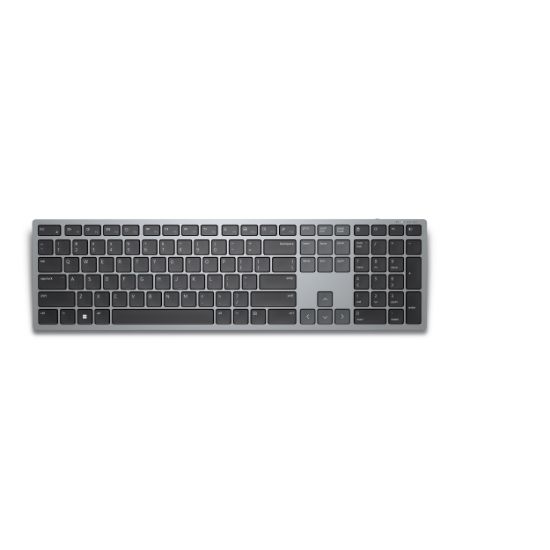 Image de DELL KB700 clavier Bureau RF sans fil + Bluetooth AZERTY Belge Gris (KB700-GY-R-BEL)