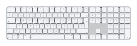 Image de Apple Magic - QWERTY Clavier - Blanc (MXK73N/A)