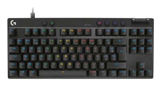 Image de Logitech G PRO X TKL RAPID - AZERTY Clavier - Noir (920-013229)