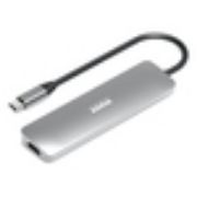 Image de Port Designs Mobile docking station 1 x 4K USB-C 5 devices, 100W, Silver Hub d'interface - Argent (900162)
