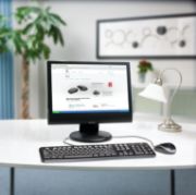Image de Logitech Keyboard K120 for Business clavier USB AZERTY Belge Noir (920-002525)