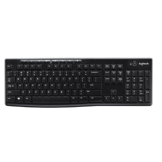Image de Logitech K270 Wireless Keyboard Technologie Unifying sans fil, standard (920-003754)