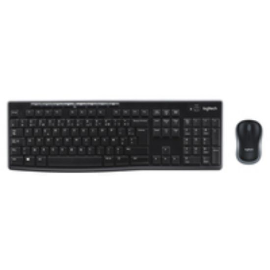 Image de Logitech Wireless Combo MK270 Ensemble sans fil fiable (920-004524)
