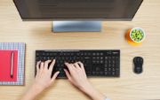 Image de Logitech Wireless Combo MK270 Ensemble sans fil fiable (920-004524)