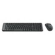 Image de Logitech Wireless Combo MK220 clavier Souris incluse RF sans fil QWERTY US International Noir (920-003161)