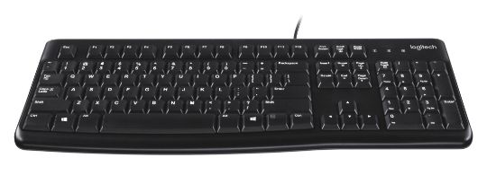 Image de Logitech Keyboard K120 for Business clavier Bureau USB QWERTY US International Noir (920-002479)