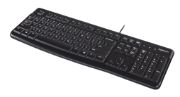Image de Logitech Keyboard K120 for Business clavier Bureau USB QWERTY US International Noir (920-002479)