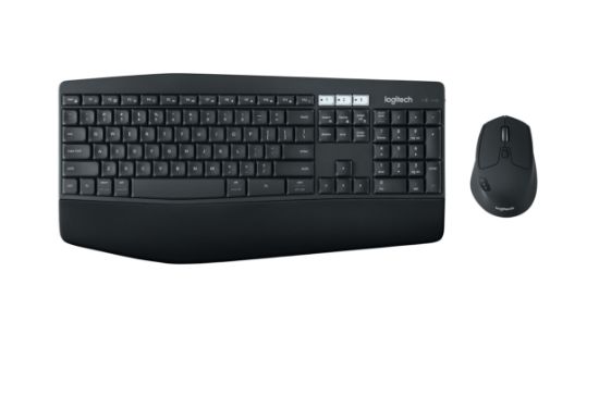 Image de Logitech MK850 Performance clavier Souris incluse RF sans fil + Bluetooth QWERTY Anglais américain Noir (920-008226)