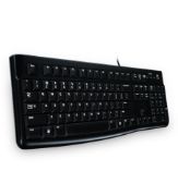 Image de Logitech Keyboard K120 for Business clavier USB Ukrainien Noir (920-002643)