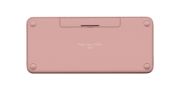 Image de Logitech Pebble Keys 2 K380s clavier Universel RF sans fil + Bluetooth QWERTY US International Rose (920-011853)