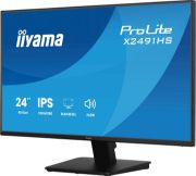 Image de iiyama ProLite écran plat de PC 60,5 cm (23.8") 1920 x 1080 pixels Full HD LCD Noir (X2491HS-B1)