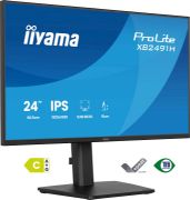 Image de iiyama ProLite écran plat de PC 60,5 cm (23.8") 1920 x 1080 pixels Full HD LCD Noir (XB2491H-B1)