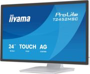 Image de iiyama écran plat de PC 61 cm (24") 1920 x 1080 pixels Full HD LED Écran tactile Blanc (T2452MSC-W2AG)