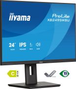Image de iiyama ProLite écran plat de PC 61,2 cm (24.1") 1920 x 1200 pixels Full HD LCD Noir (XB2495WSU-B1)