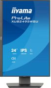 Image de iiyama ProLite écran plat de PC 61,2 cm (24.1") 1920 x 1200 pixels Full HD LCD Noir (XB2495WSU-B1)