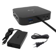 Image de i-tec USB-C HDMI Dual DP Docking Station with Power Delivery 100 W + Universal Charger 100 W (C31TRI4KDPDPRO100)