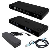 Image de i-tec Universal Dual 4K Display Docking Station + Power Delivery 85W (CADUA4KDOCKPDB100)