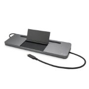 Image de i-tec Metal SB-C Ergonomic 4K 3x Display Docking Station with Power Delivery 85 W + Universal Charger 100 W (C31FLATPRO100)