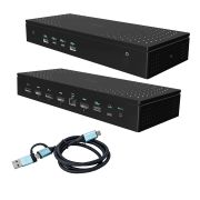 Image de i-tec Universal 5x 4K/60Hz Display Docking Station + Power Delivery 100W (CA5MONITORDOCKPD)